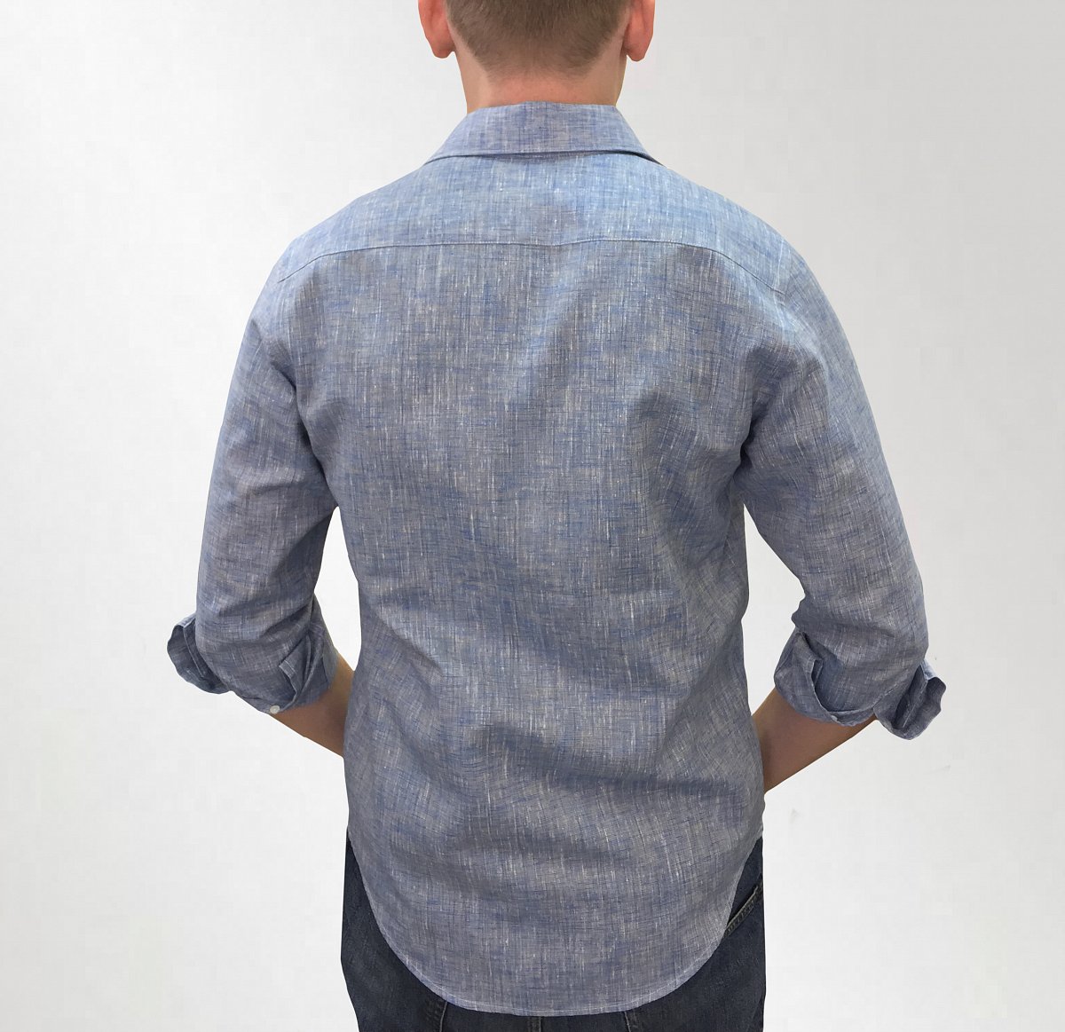 Пошив рубашек - пример модели рубашка мужская